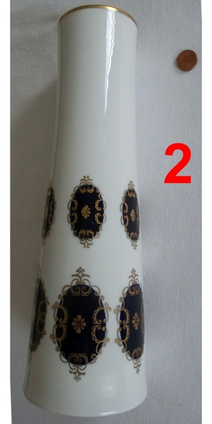 Alte Porzellanvasen, Vasen, echt Kobalt Bild 3