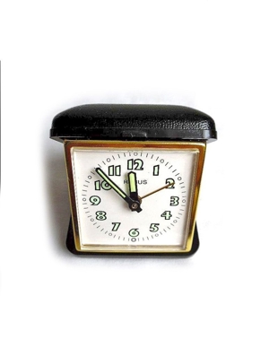 Seltener Reisewecker von Rebus