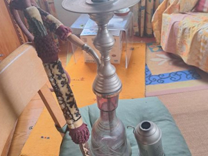 Echte türkische Wasserpfeife, Shisha