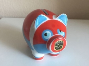Ritzenhoff Sammler Sparschwein -Hero Piggy- Bild 3