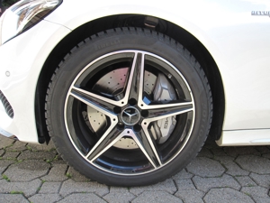 Mercedes Benz AMG Alufelgen mit Sommerreifen 225 45 - 245 40 R 18 Zoll für C43   C450 Bild 13