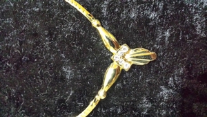 Halskette vergoldet Bild 1