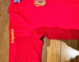 Neu adidas FEF TEE t-shirts toro rouge größe M. espana Bild 2