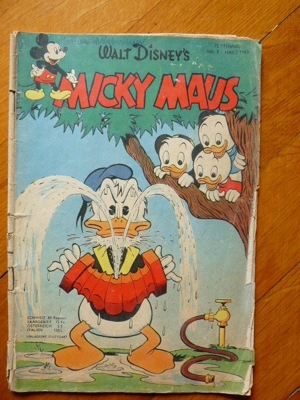 Walt Disney``s Micky Maus Nr. 3 März 1953 Original