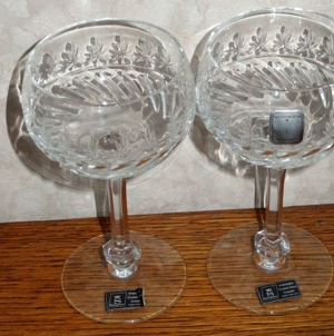 Zwei bildschöne handgefertigte Südwein Spiegelau Gläser, Treviris Bild 1