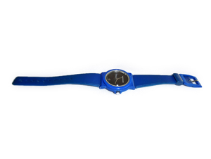 Blaue Armbanduhr von Mercedes Fortis Bild 2