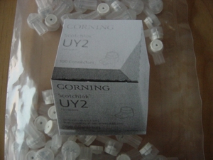 CORNING Scotchlok Einzeladerverbinder ungefüllt (UY2)original 100 Stk.NEU Kostenloser Versand. Bild 8