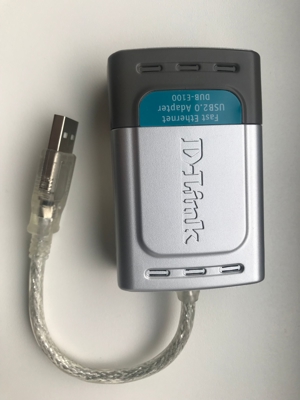 D-Link Hi-Speed USB 2.0 Fast Ethernet Adapter Bild 1