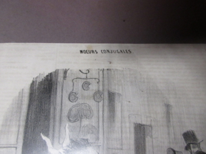 tolles Auktionsbild von bekanntem Honore Daumier Bild 4