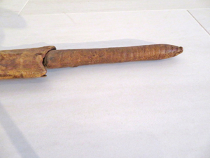 Original gebrauchtes antikes Massai-Messer, Machete aus Tansania Bild 3