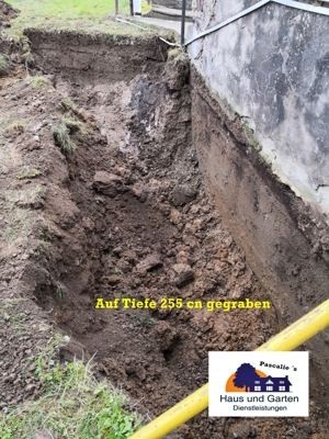 Bagger Arbeiten , Alles Nass wir graben ! , Bagger Mieten Bild 2