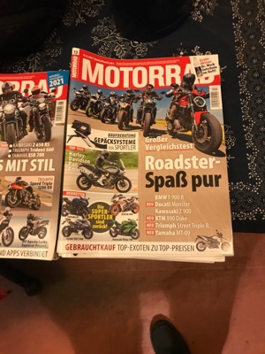 Motorrad Zeitschriften 2021-22 50 Stück  Bild 3
