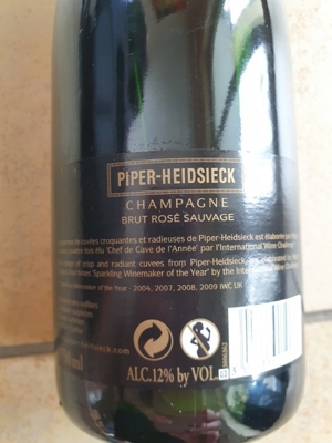 Piper-Heidsek Champagner 750 ml Flasche Bild 2