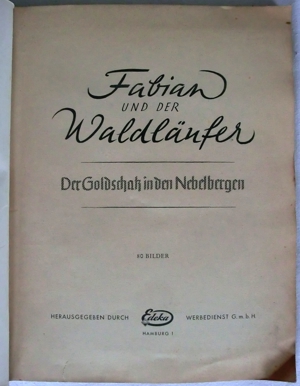 Alte Bildsammelbände - Geschichte - Weltkrieg - Fabian und der Waldläufer Bild 3