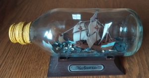 Das Flaschen-  Buddelschiff Mayflower Bild 1