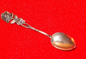 Sechs Mokkalöffel Hildesheimer Rose, Widmann Antik, 835 Silber Bild 4