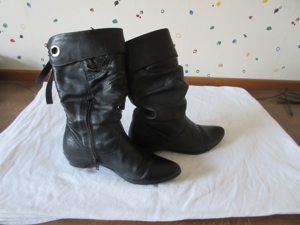 Damen Lederstiefel