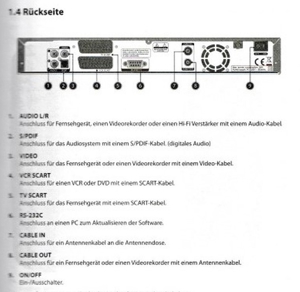 Zu Verschenken: Humax Satelliten-Video-Recorder DVR 9950 C Bild 1