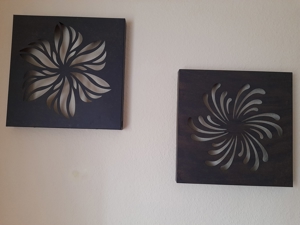 Wandbilder aus Metall mit Beleuchtung Bild 3