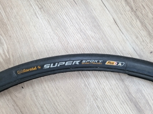 2 Stück Continental Super Sport Plus 25-622, Slick-Profil-Rennrad-Reifen, keine 100 km gefahren Bild 3