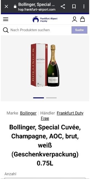 Bollinger, Special Cuvee, Champagne, AOC, brut, weiß (Geschenkverpackung) 0.75L