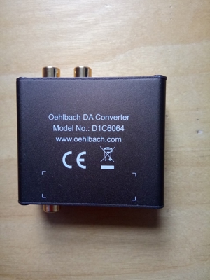 Oehlbach DA Converter Digital Analog Audiowandler Bild 6