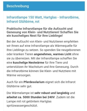 NEU: Infrarot-Glühlampe 150 Watt Bild 4