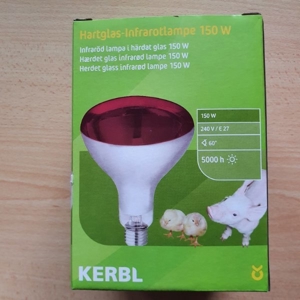 NEU: Infrarot-Glühlampe 150 Watt