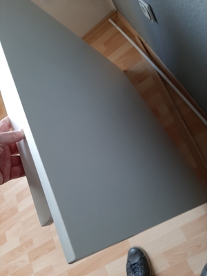 Küchentisch Esstisch weiß 100cm x 100cm Bild 1