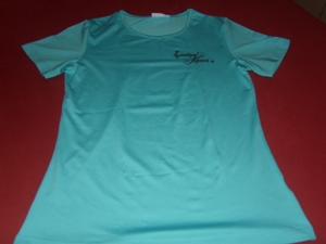 SPORT-SHIRT -NEU- GRÖSSE S *TÜRKIS*