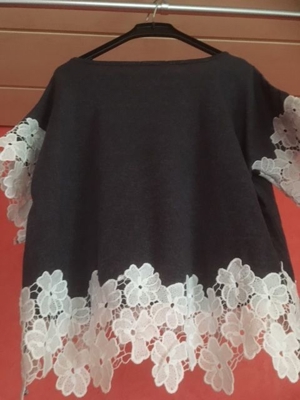 SHIRT MIT EDLER STICKEREI GRÖSSE 40 *NEU* Bild 9