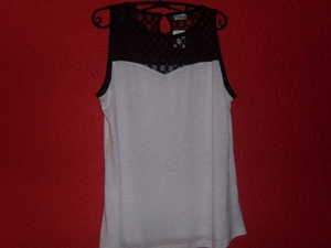 TOP MIT SPITZE / NETZ -NEU- *GROSSE GRÖSSE* GRÖSSE 44/46 Bild 2