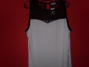 TOP MIT SPITZE / NETZ -NEU- *GROSSE GRÖSSE* GRÖSSE 44/46 Bild 4