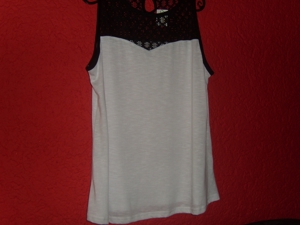TOP MIT SPITZE / NETZ -NEU- *GROSSE GRÖSSE* GRÖSSE 44/46 Bild 3