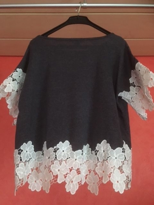 SHIRT MIT EDLER STICKEREI GRÖSSE 40 *NEU* Bild 7