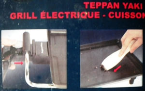 Support Plus elektrischer Teppan Yaki Kontaktgrill Bild 5