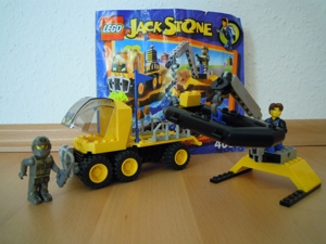 LEGO JACK STONE, Feuerwehrauto und Rettungsboot-Transporter Bild 3