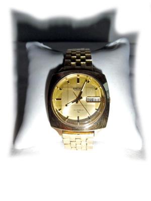 Goldene Armbanduhr von Seiko Automatic Bild 1