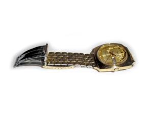 Goldene Armbanduhr von Seiko Automatic Bild 2