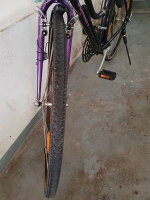 Damen Fahrrad Schauff schwarz-lila gebr. Bild 6