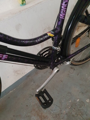 Damen Fahrrad Schauff schwarz-lila gebr. Bild 7