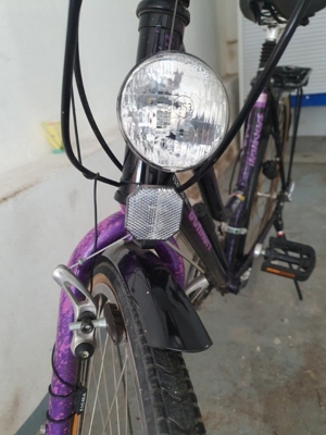 Damen Fahrrad Schauff schwarz-lila gebr. Bild 2