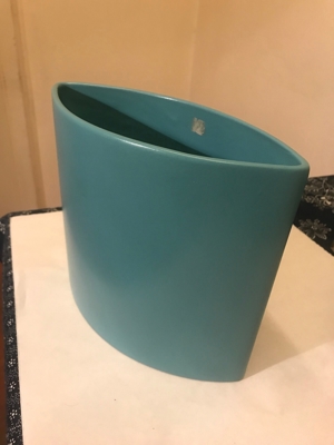 ASA Vase Grün Oval Neue Bild 2