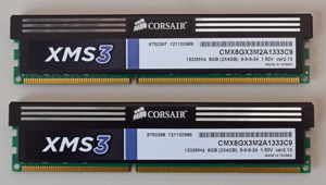 Arbeitsspeicher Corsair 8GB PC3-10600 DDR3 SDRAM Bild 3