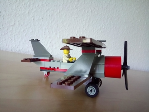 Lego - Orient Expedition Nr.7420 Doppeldeckerflugzeug Bild 6