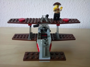 Lego - Orient Expedition Nr.7420 Doppeldeckerflugzeug Bild 4