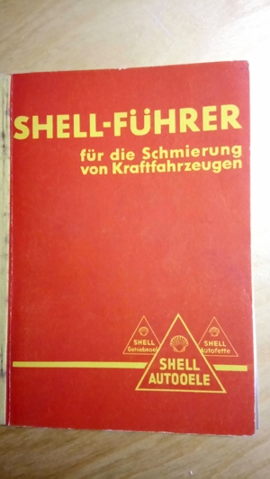 Shell-Führer für die Schmierung von Kraftfahrzeugen