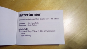 Haba-Kartenspiel Ritterturnier Nr.39 Bild 6