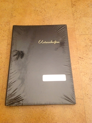 Unterschriftenbuch-Leinen
