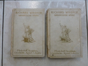 Richard Wagner Dramatischer Werke Band 1 und 3 von 1914